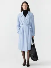 viscose twill relaxed trench I