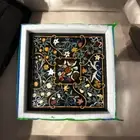 Black Marble Coffee Table Top | Square Marble Center Table Top | Home Decor