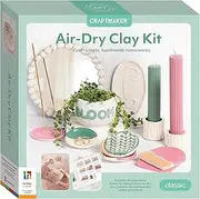 Air Dry Clay Craft Kit - DIY Clay Crafting for Adults - Paints and Tools Included - Easy-to-Follow Projects - Creative Arts and Crafts