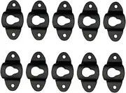 10 PCS Wall Mount Hook Iron Speaker Hanger Bracket for Surround Speakers Durable Heavy Duty Design for Easy Installation of Audio Equipment and Wall Mounted Decor