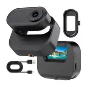 32GB Mini Body Camera with Charging Case, Portable Camcorder with Motion Detection, Photo Shooting, Video Recording for Traval, Sport, Black