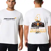 Formula one Fan T-Shirt - Lando Norris - Mclaren - F1 Front and Back - F1 Fan