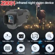 IR 850nm Night Vision Device 8x Digital Zoom Fill Light Monocular Head Mounted