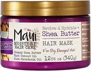 Maui Moisture Shea Butter Hair Mask for Dry Damaged Hair, 340g
