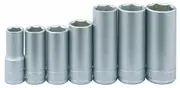 Teng M3807 - Deep Socket Set 3/8" Drive 7 Piece Metric