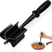 Premium Heat Resistant Meat Hamburger Chopper Utensil Ground Beef Meat Chopper Tool Meat Potato Masher Hamburger Spatula