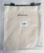 Philosophy Whine Gift Mega Tote Bag Sealed