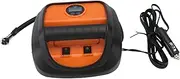 Double Tire Inflator Pump with Digital Display Portable Car Air Pump for Quick Tire Inflation LED Light for Night Use Efficient and Auto Stop Feature