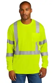 CS203 CornerStone ANSI 107 Class 3 Mesh Long Sleeve Tee