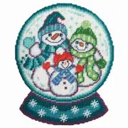 Herrschners® Snowtime Wall Hanging Plastic Canvas Kit