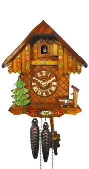 Cuckoo Clock House, Trough, Tree 1.0203.10.C NEW