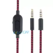 For Logitech GPRO X G233 G433 Headset 3.5mm Headphone Audio Cable Replacement