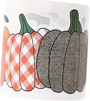 TEHAUX 1 Roll Pumpkin Border Sticker Stickers White Board Colorful Bulletin Board Border Letter Tape Bulletin Board Borders Trifold Boarder Decorative Border Grid Sticker Post Boxes Tiles