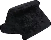 moses. Reading Pillow Book Cushion with Removable Velvet Cover Suitable for Books, E-Readers and Tablets, 83358, Black, 28 cm x 24 cm x 22 cm