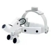 3.5X Dental Head Wearing Headband Light 5W Helmet Binocular Magnifier Loupe