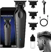 Blackout Trimmer Plus Zero Gap, Professional Hair/Beard Trimmer for Men, Cordless Rechargeable Zero-Gapped Razor Safety Hair Clipper for Fast Carving, Instantly Do Crispy Line Ups