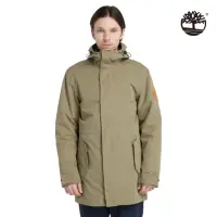 在飛比找momo購物網優惠-【Timberland】男款灰綠色防潑水三合一派克大衣(A2