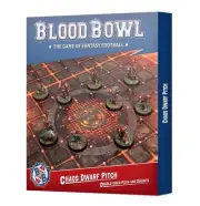 Warhammer: BLOOD BOWL: CHAOS DWARF TEAM PITCH & DUGOUTS