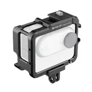 Aluminum Alloy Protective Frame for Insta360 Go 3 Camera with Battery Case