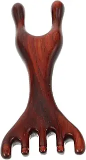 Wooden Massager Comb Multi Use Facial Tool for Relaxing Home Massage Lightweight and Portable Small Massager for Skin Care and