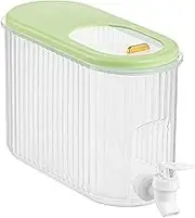 Drink Dispenser - Drink Dispenser with Tap Fridge | Dispenser with Spigot for Fridge | Leak-Proof Beverage Drink Container| Cold Drink Juice Container for Water, Drink and Juice