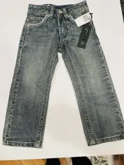 Little Boys BUFFALO DAVID BITTON Jeans Driven Straight Size 2 New With Tags