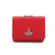 [二手] 【日本直送】Vivienne Westwood 三折皮夾皮夾 51010020N402 皮革紅色全新女式