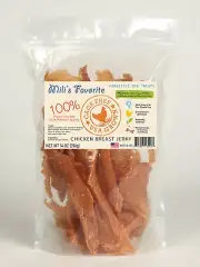 Mili's Favorite Jerky Dog Treats Made in The USA - Fillet & Slices - All Natural