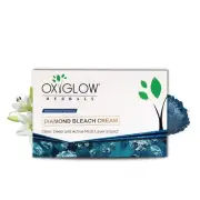 Oxyglow Herbal Diamond Bleach Cream-Skin tone remove clear-For Men & Women-300ml