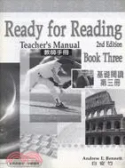 在飛比找三民網路書店優惠-基礎閱讀第三冊教師手冊READY FOR READING