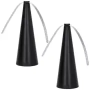 2pcs Fly Fans for Tables Chemical Free Bug Fan for Picnic Restaurant Party