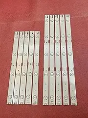10pcs/Set LED Bar for Sam/s.ung for G.Run/DIG 43GFB6626 43VLE6629BR 43VLE6524BL 43GFB6627 2015ARC430_3228 IC-B-HWCR43D641L HWCR43D641R