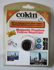 COKIN x2 TELE CONVERSION LENS FOR DIGITAL CAMERA MAGNETIC NEW !