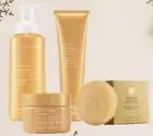 5 Items Gentle Foam Body Wash Apricot Sugar Scrub Crème Bathing Bar Nutrimetics