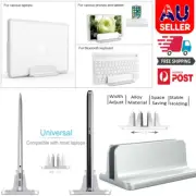 Vertical Laptop Stand Desktop Holder for Surface MacBook iPad Laptop Adjustable