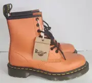DR. MARTENS 1460 Smooth Orange Boots 25714659