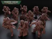 Steel Guard: Infantry Squad | Krieg | Trench Korps | Steel Legion | Redmakers