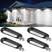 ROSHWEY Solar Gutter Lights 200LM, 18 LED Gutter Solar Lights Outdoor Waterpr...