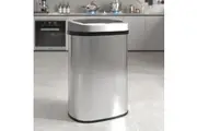 Advwin Motion Sensor Bin Rubbish Bins Automatic Trash Can Touch Free 50L Steel