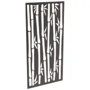 ProtectorAl 300-1200w x 1201-2400h Satin Black Bamboo Unframed Solid Aluminium Decorative Panel