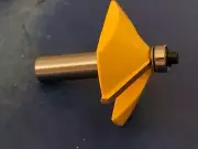 60 Degree Bevel Edge Forming Router Bit - 1/2" Shank - NEW