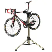 BikeHand Tripod Bike Repair Stand - Home Portable Bicycle Mechanics Workstand - Great for Mountain Bikes and Road Bikes Maintenance