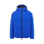 [EA7] EA7 Padded coated nylon jacket Man L L Blue