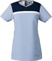 [Wacoal] HI705 HI Collection Women's Medical Lab Coat with Floral Lining, Sweat Absorbent, Quick Drying