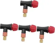 GLEAVI Tire Inflator Valve Head for Road and Mountain Bikes Portable Dual Use Design No Air Leakage Compatible with French and Durable and Reliable for Quick Inflation