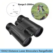 10x42mm Rangefinder Binoculars Hunting Binoculars with Rangefinder Angle Range
