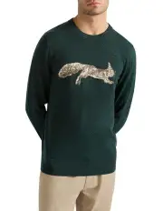[Marcs] Drive Me Nuts Knit Sweater in Pine Marle