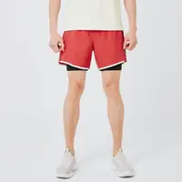 在飛比找運動市集優惠-【BARREL】悠閒男款兩件式海灘褲 #SOFT RED