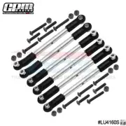GPM Stainless Steel Adjustable Tie Rods For LOSI 1/10 Lasernut Tenacity Ultra 4