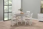 MARSEILLE MK2 5 Piece Dining Suite with Malu Dining Chairs
